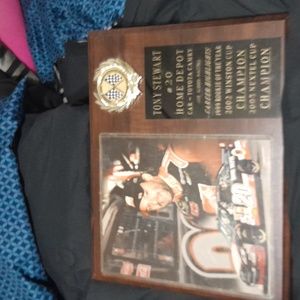Tony Stewart plaque